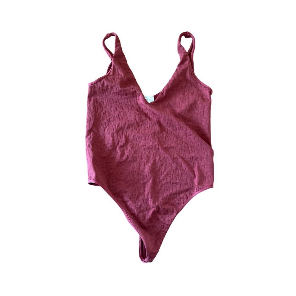 Stylish Burgundy Bodysuit